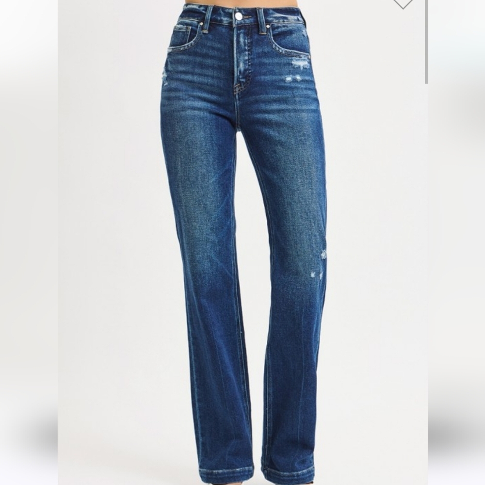 Size 3!  RISEN NWTS, Stylish Straight Leg‎ Tummy Control - Picture 4 of 5